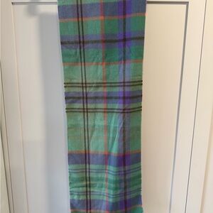 Saks Fifth Avenue Multicolor Plaid Scarf